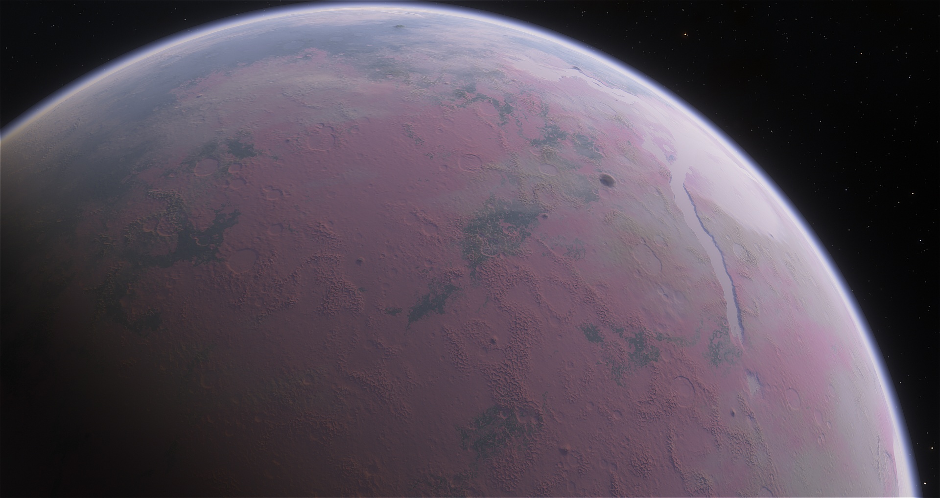 Planet from space: Before